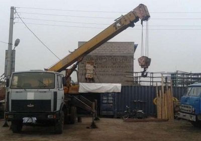 Взять в аренду автокран на базе МАЗ