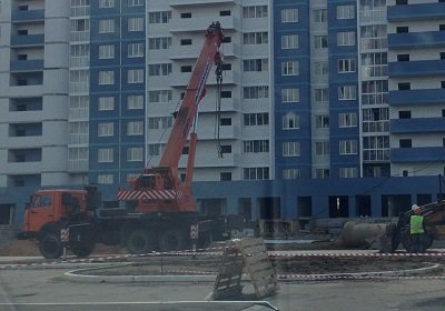 Аренда автокрана Клинцы для строительных работ