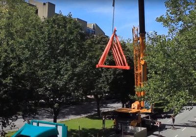 Работа на автокране Liebherr